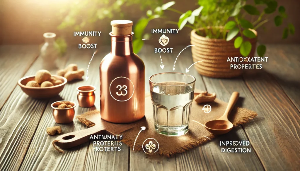 The Health Benefits of Drinking Water from Copper Vessels